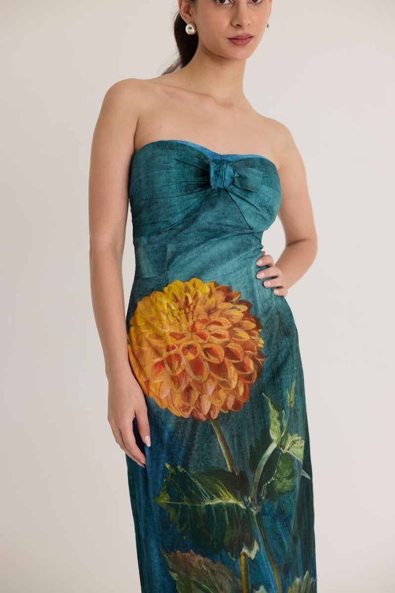 DILLY DALLY DRESS poplin by Yam in multi color for women Worldwide