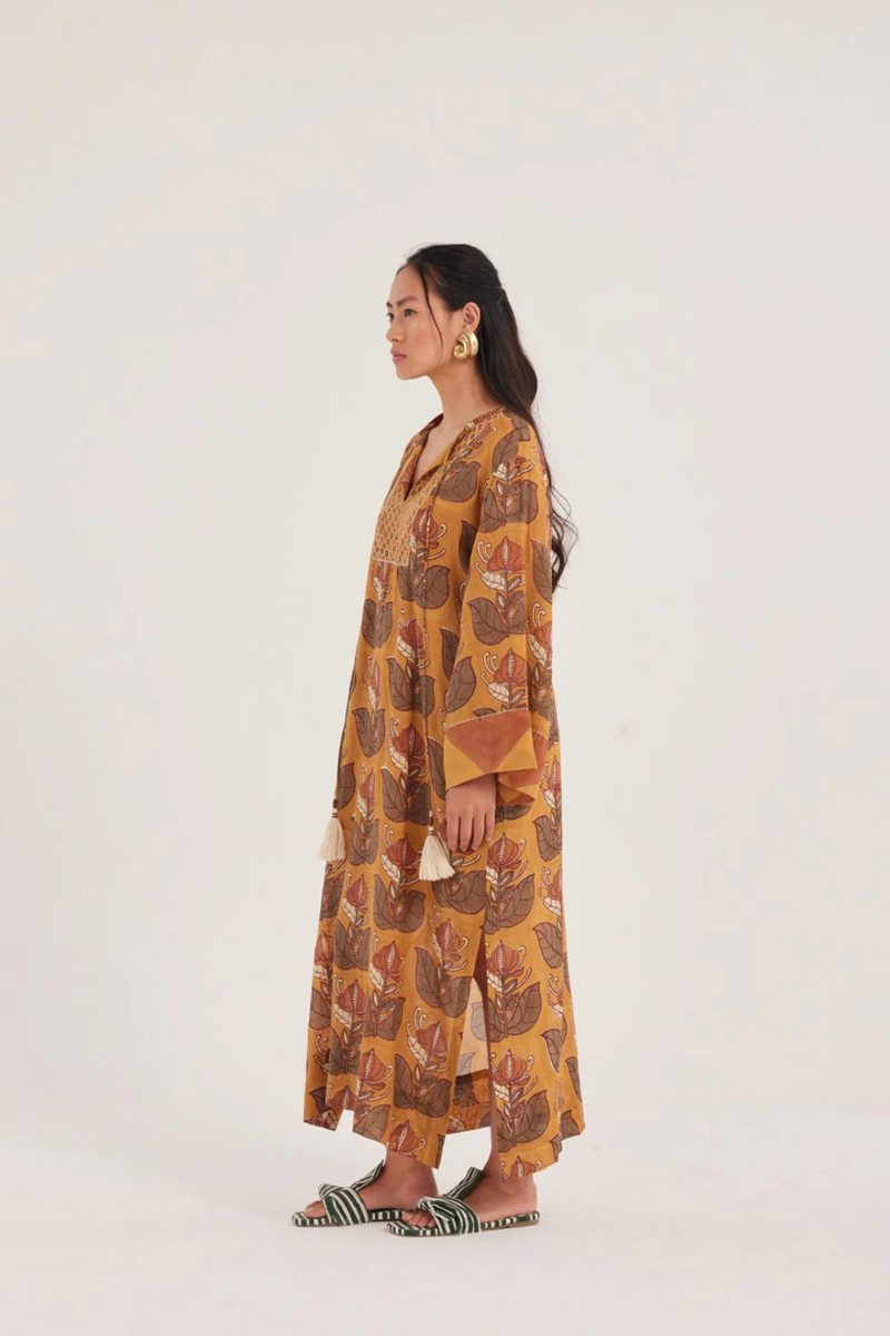 Dani Kaftan Dress silk by JodiLife for women Worldwide