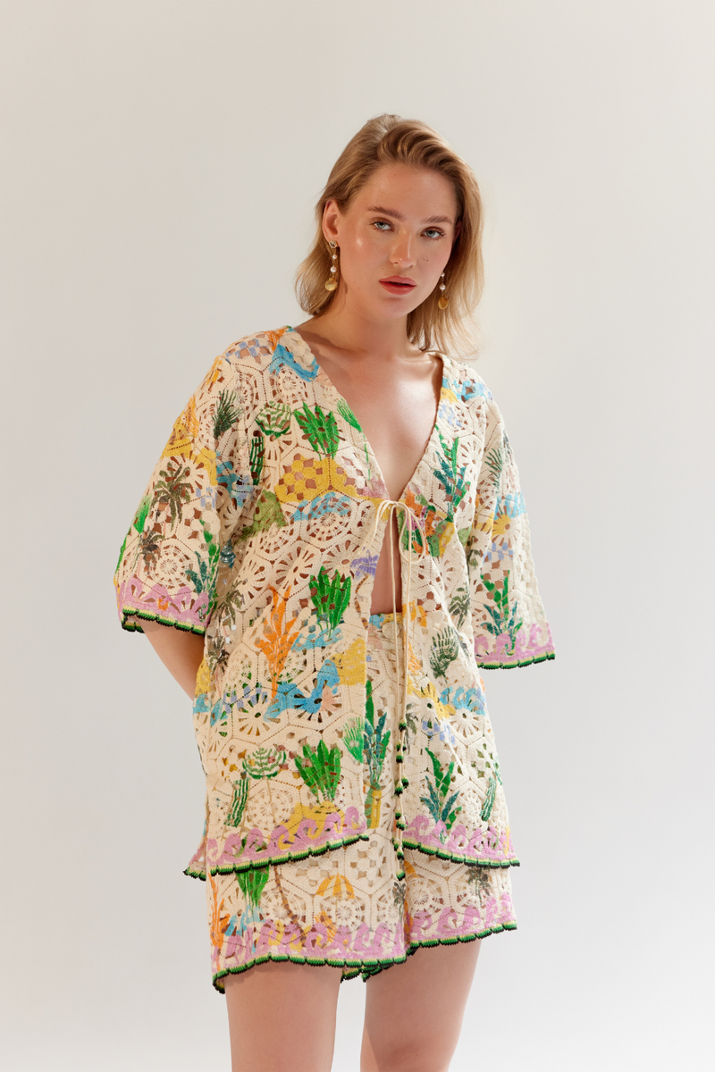 Anais Top - By the Sea by NOIB for women Worldwide