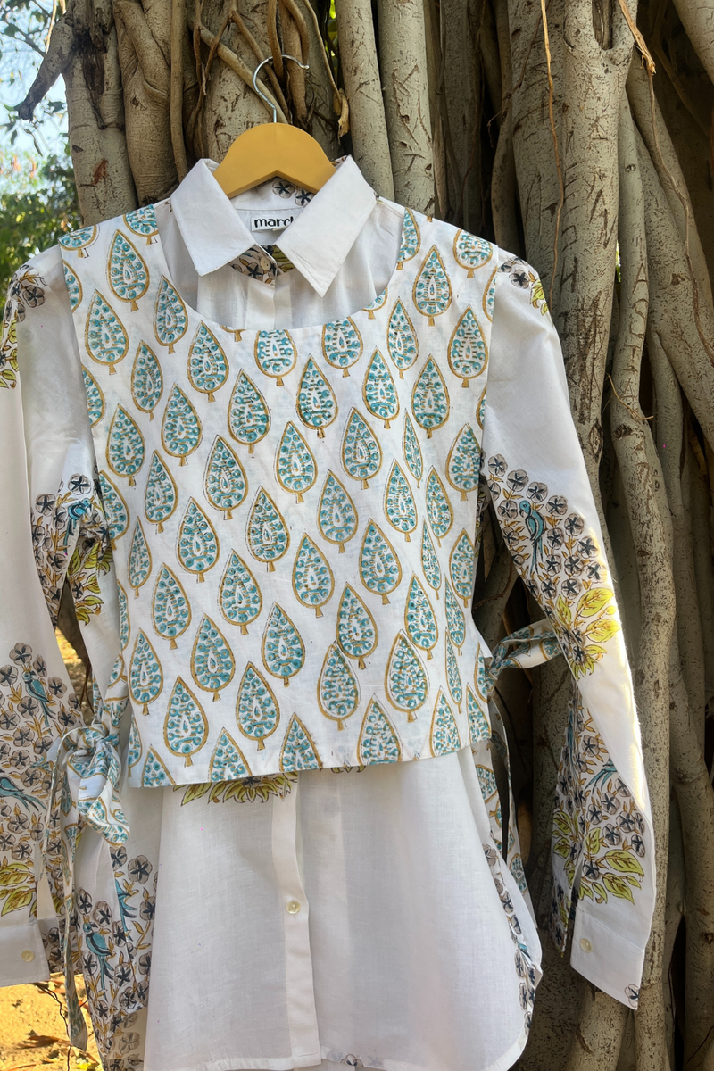 Spritz cotton by Marche in ivory color for women Worldwide