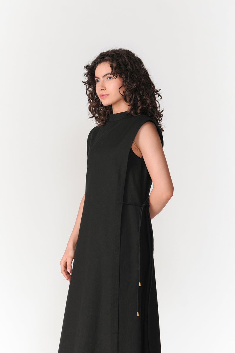 Layered Dress dress by Turn Black in black for women Worldwide