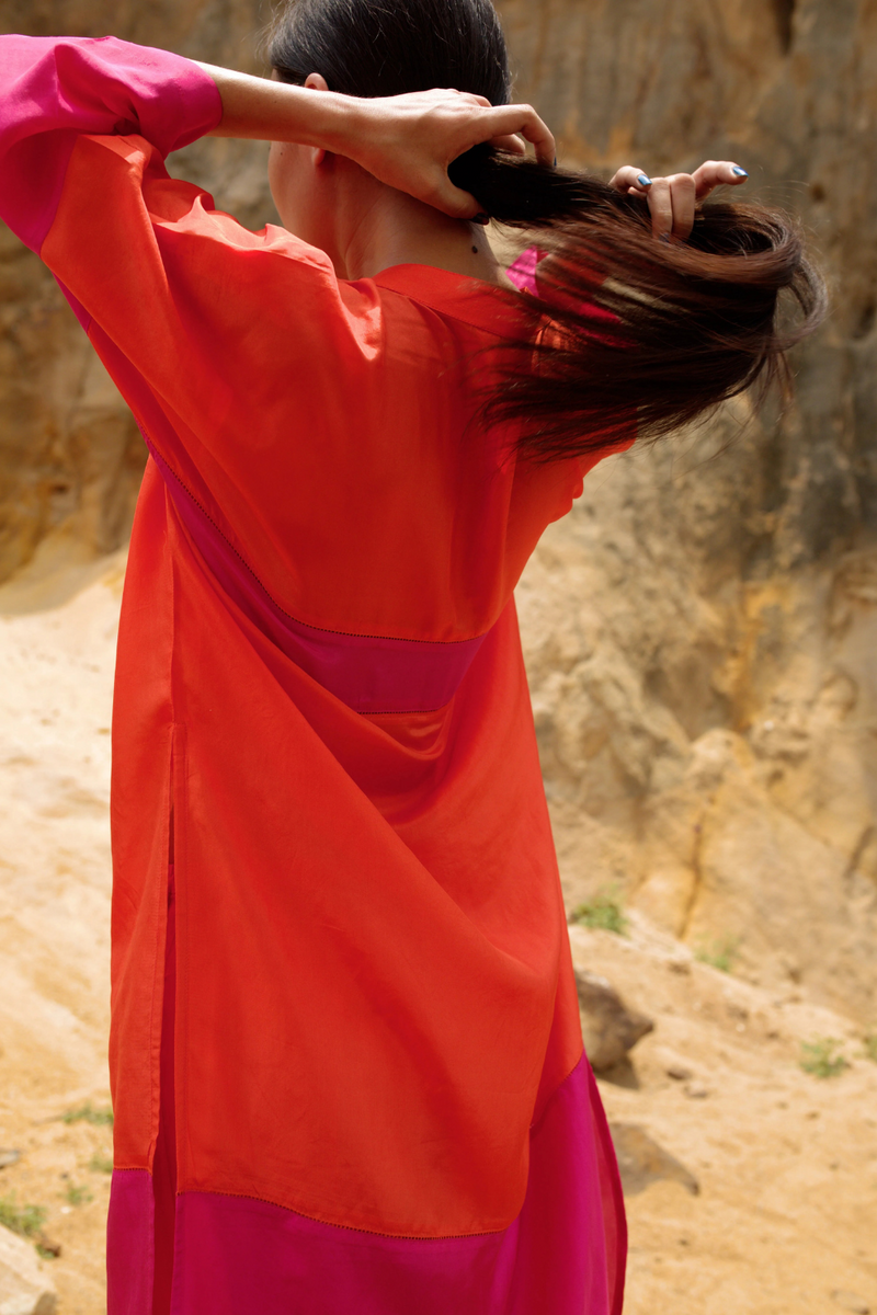 PRITI PYJAMA SET silk by Ituvana for women Worldwide