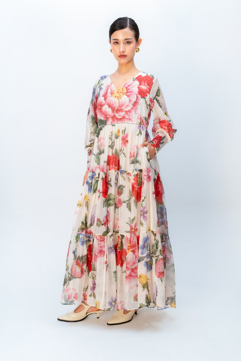 PINK SILENCE DRESS mul dress by Ode to Odd in multi for women Worldwide