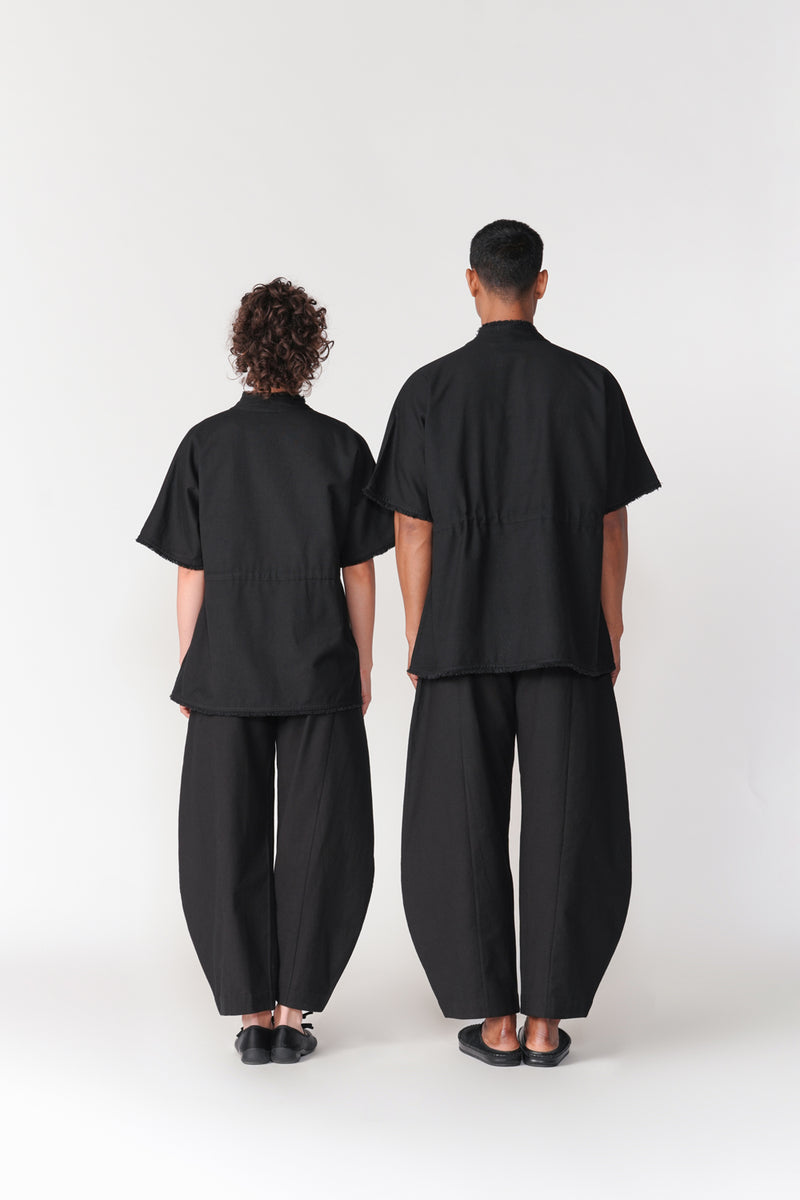 Kumo Set co-ord set by Turn Black in black for women Worldwide