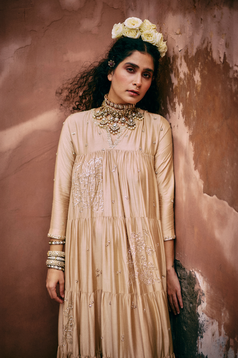 PH-2451 Anarkali Dupata Set by Paulmi & Harsh for women Worldwide