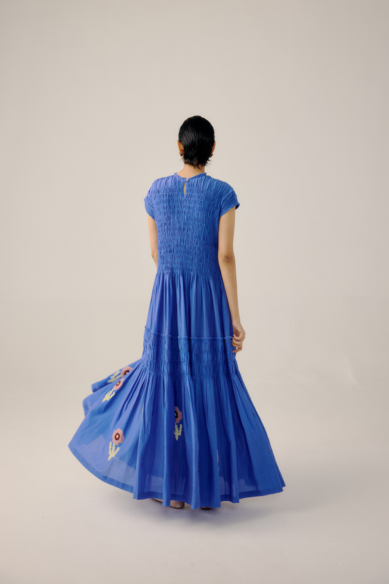 July Dress - Electric Blue by CORD in blue for women Worldwide
