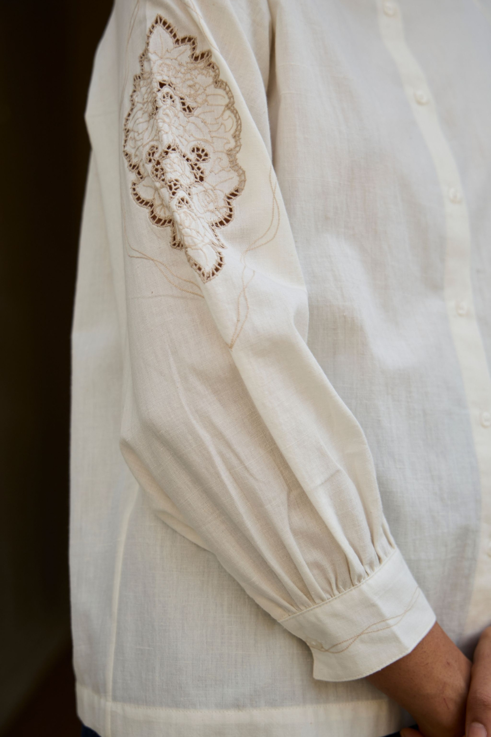 Yeji Handwoven Embroidered Shirt