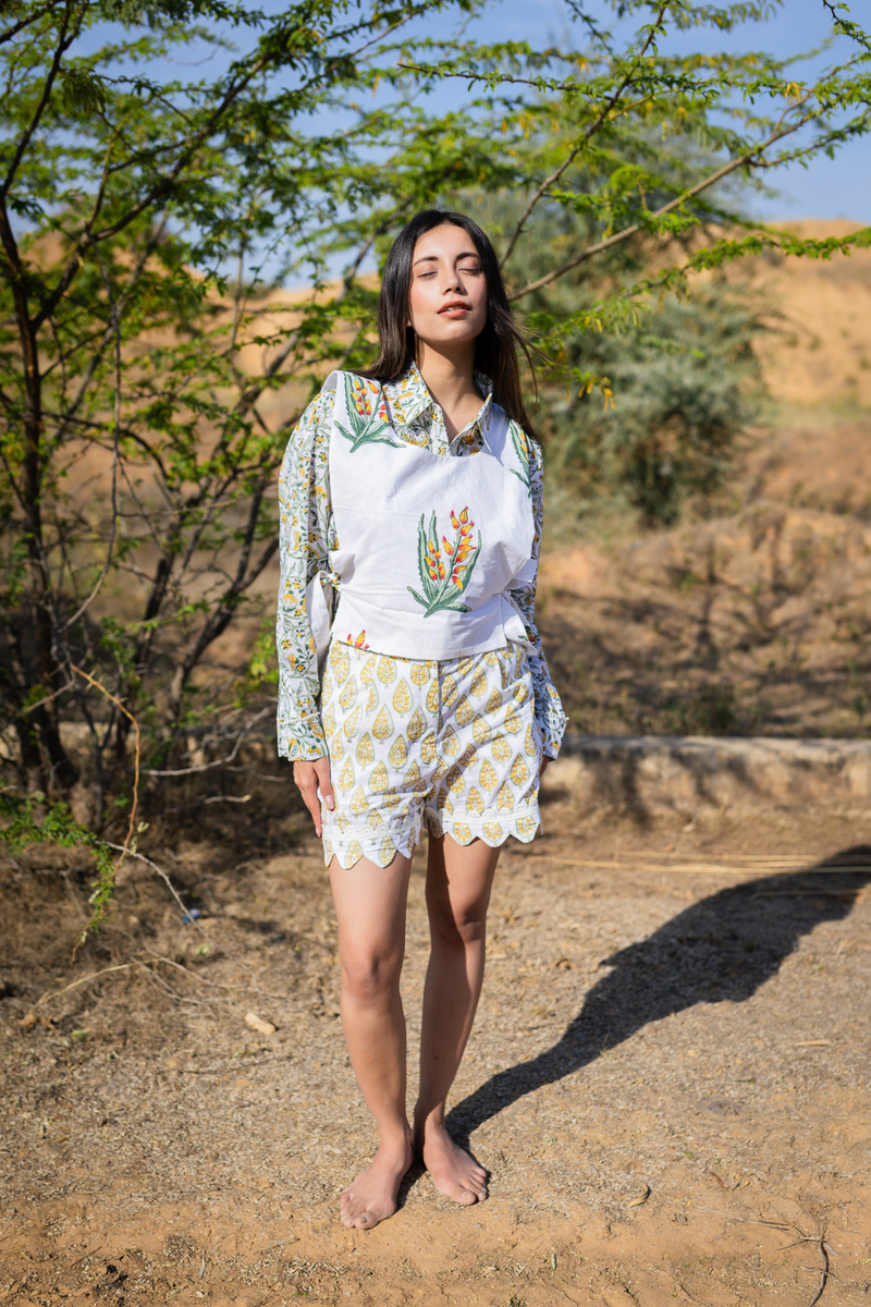 Pinã Colada cotton by Marche in ivory color for women Worldwide