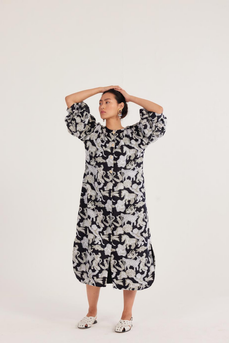 Ika Day Dress muslin by JodiLife for women Worldwide