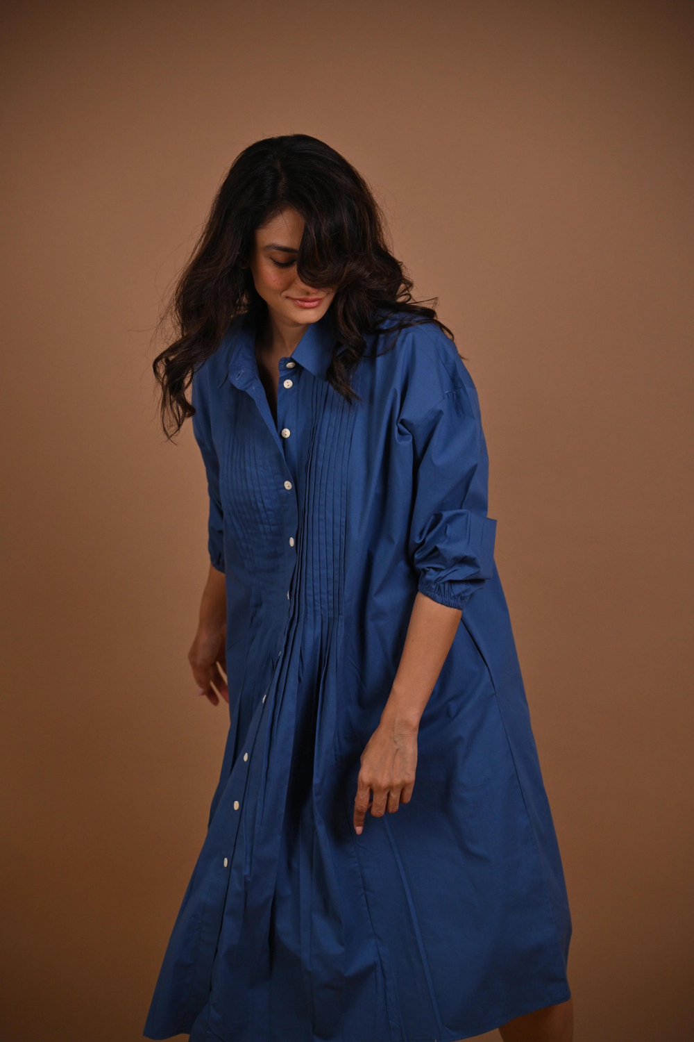 NOMAD DRESS - BLUE