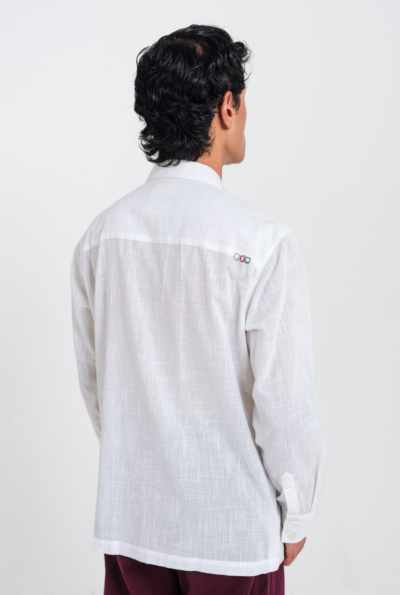 Moon Dance Shirt cotton shirt by Jodi Men in white for men Worldwide