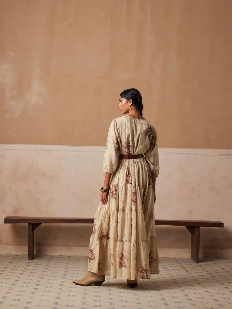 Luna Dress-Peony cotton by CORD for women Worldwide