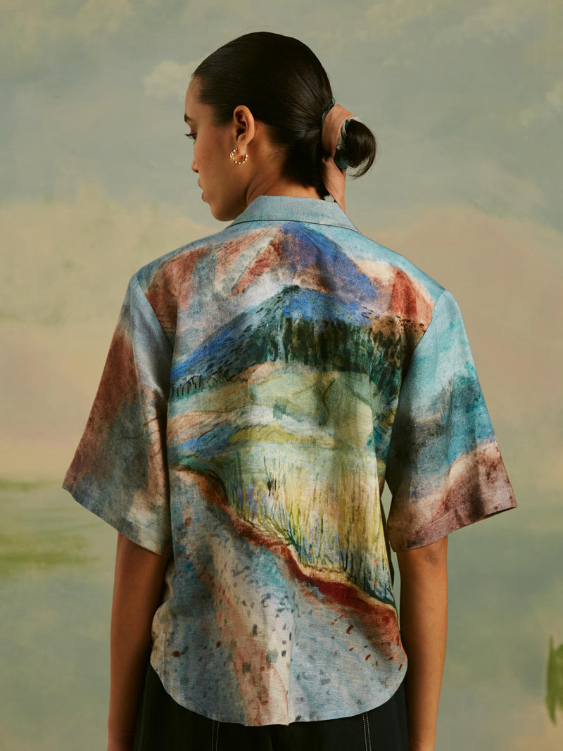 60's Shirt - Valley cotton Top & Tunics by CORD for women Worldwide