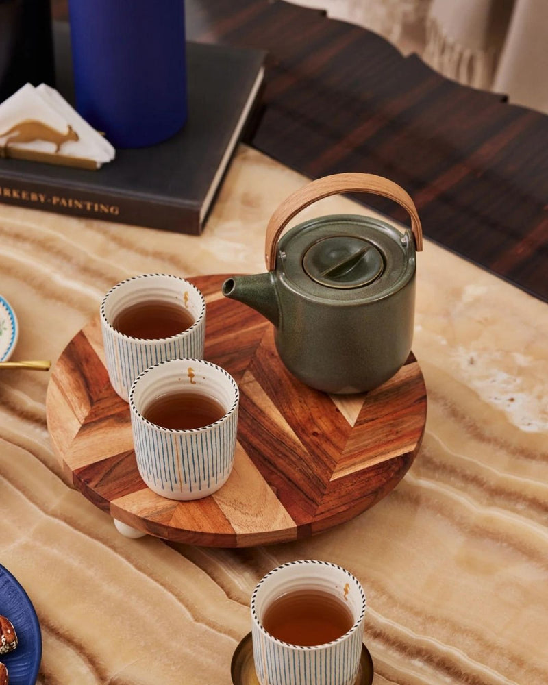 Mirissa Tumblers - set of 2 linen by Gado Living for Worldwide