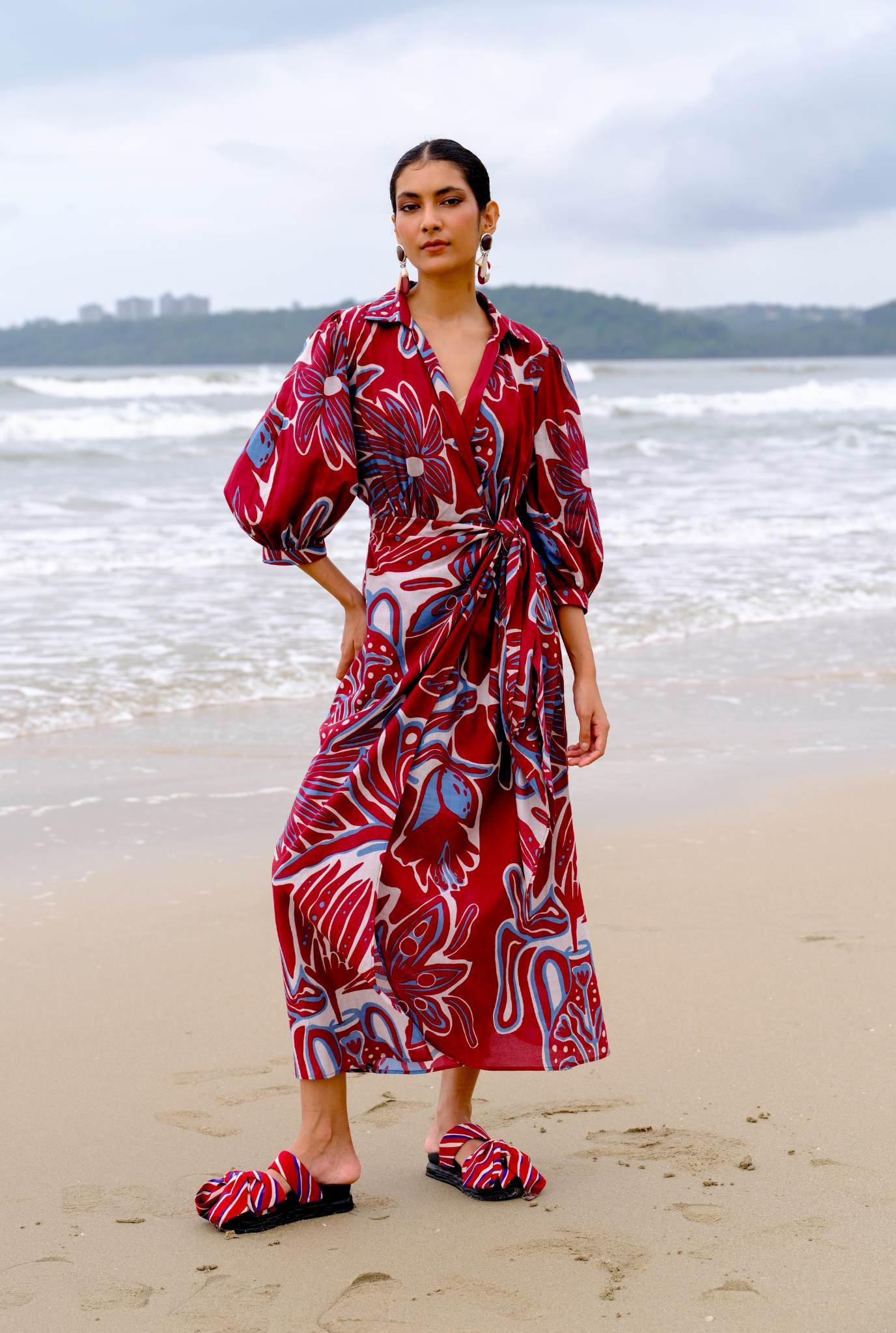 Myna Wrap dress