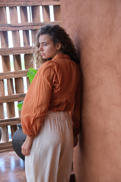 Tangerine Dream Blouse