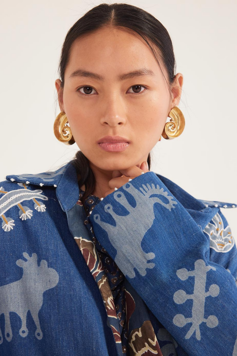 Iris Reversible Jacket silk by JodiLife for women Worldwide