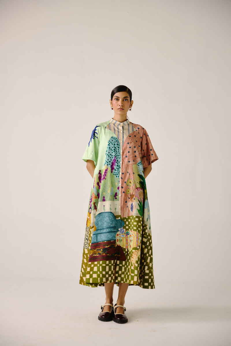 A-Line Long Dress - Alice cotton by CORD for women Worldwide