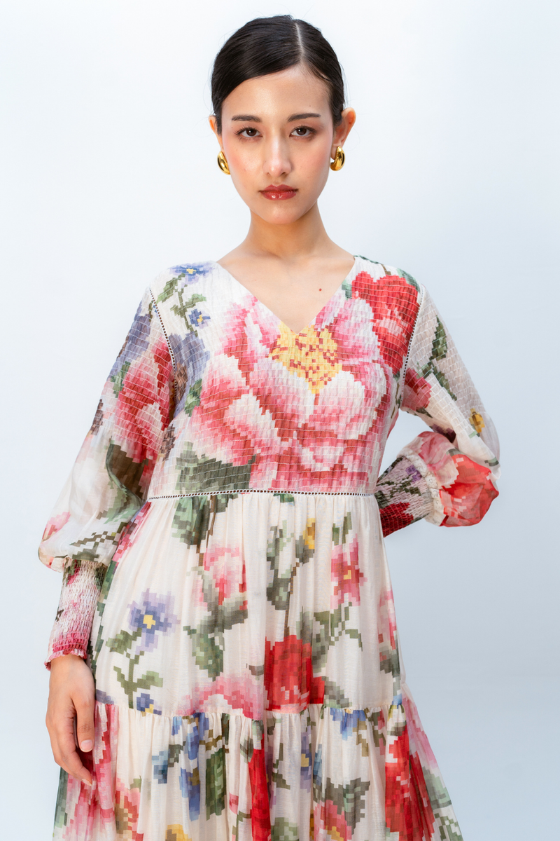 PINK SILENCE DRESS mul dress by Ode to Odd in multi for women Worldwide