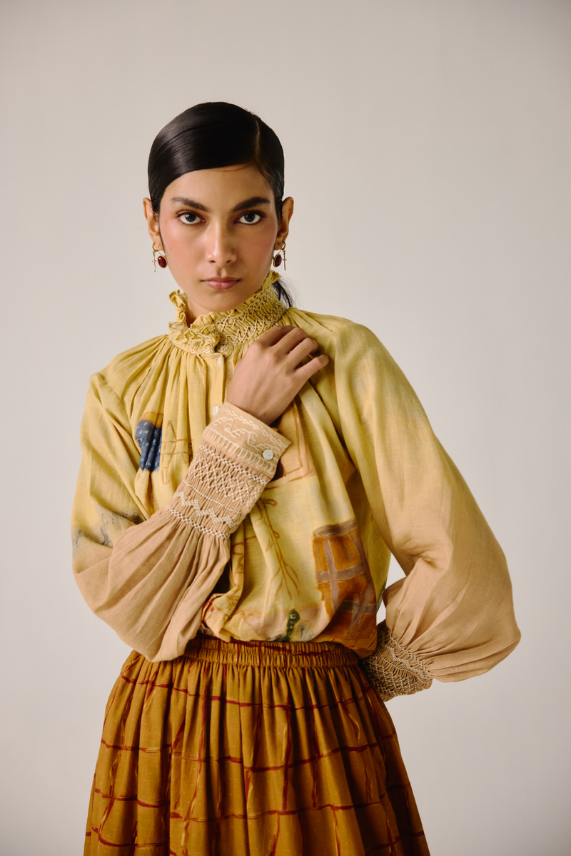 Farmer Top - Fisherman cotton by CORD for women Worldwide