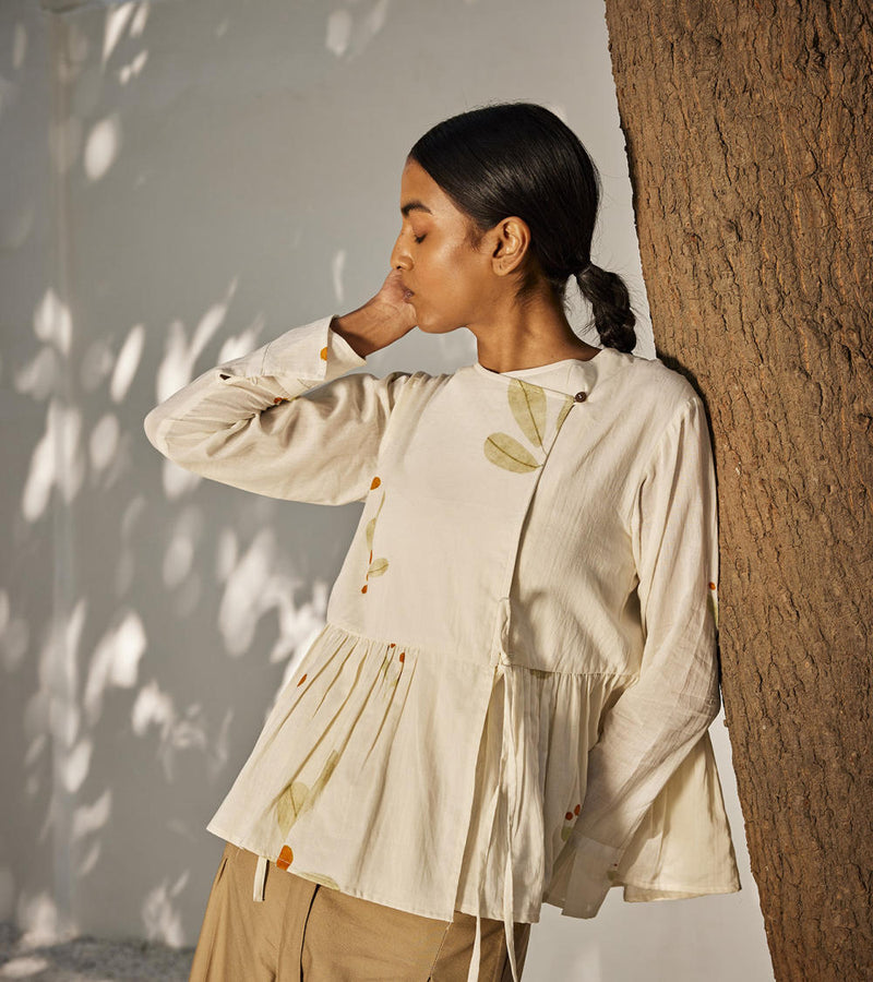 Secret daze top Top & Tunics by Khara Kapas in white for women Worldwide