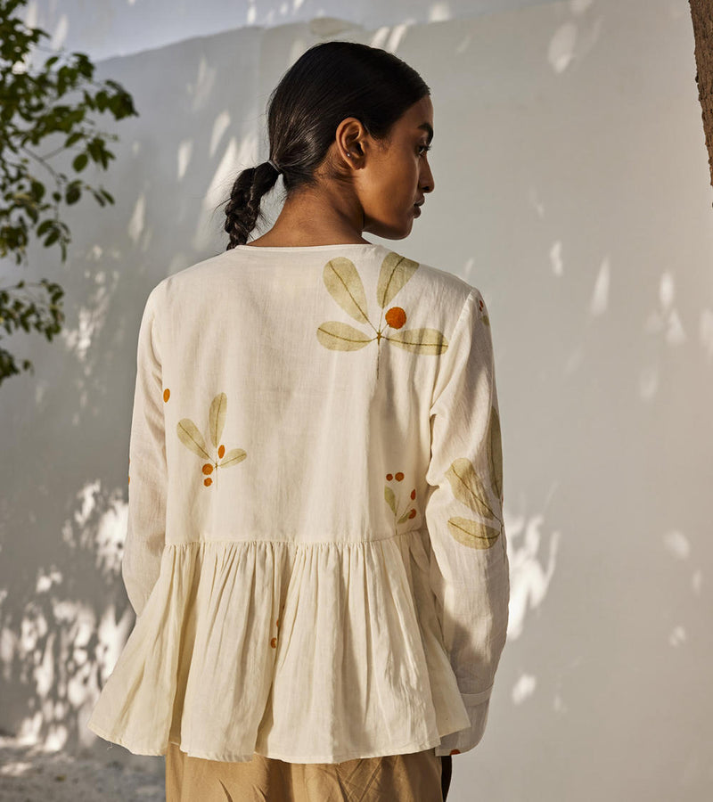 Secret daze top Top & Tunics by Khara Kapas in white for women Worldwide