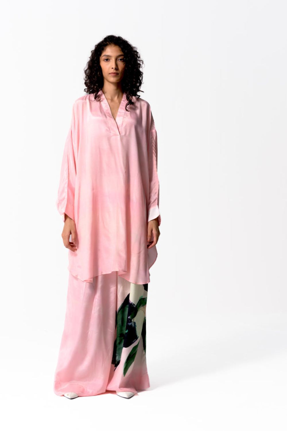 BUD BATWING DRESS (SILK)