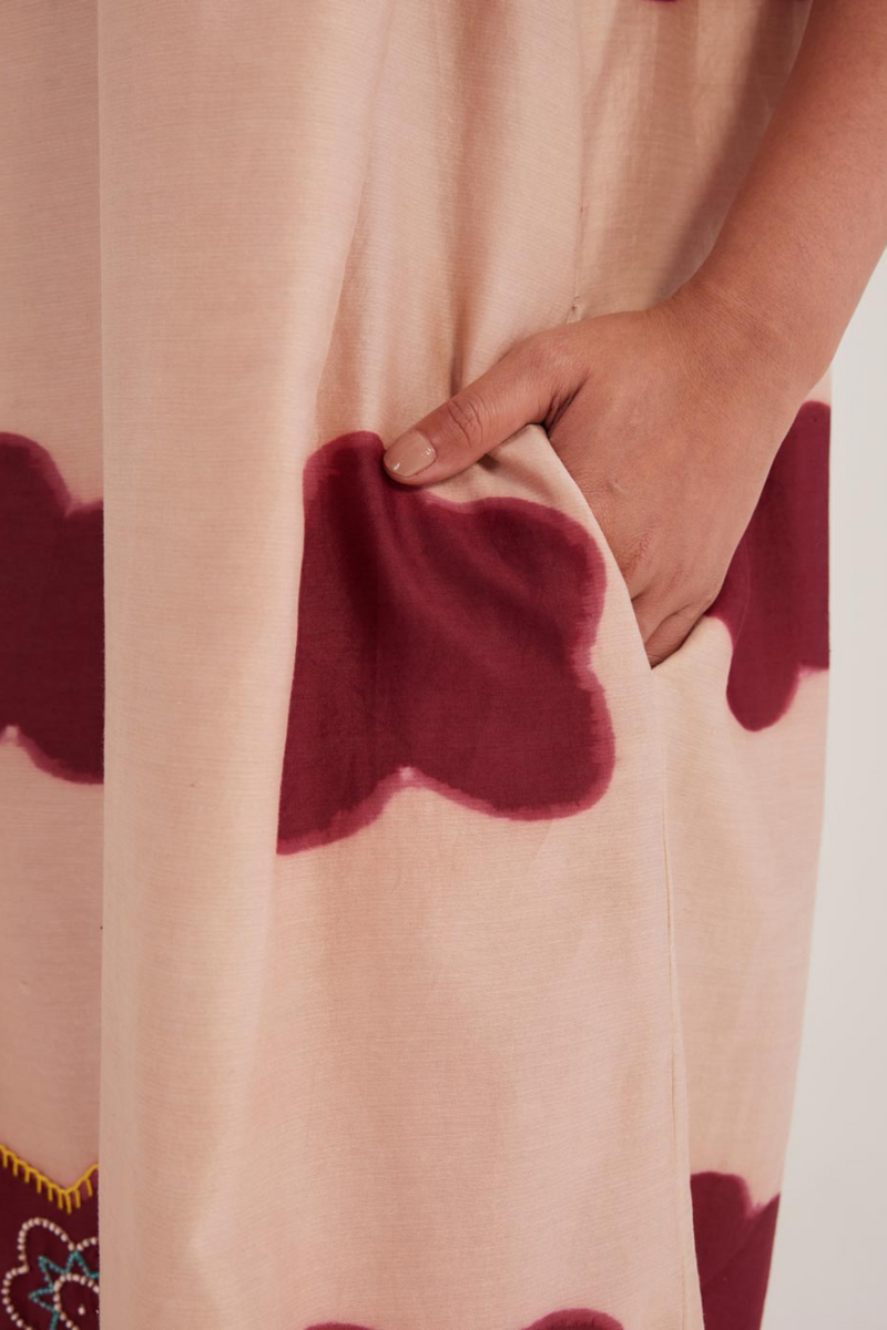 Nama Dress chanderi by JodiLife for women Worldwide