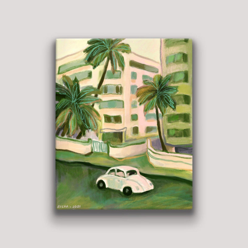 70s Marine Drive Art Richa Kashelkar