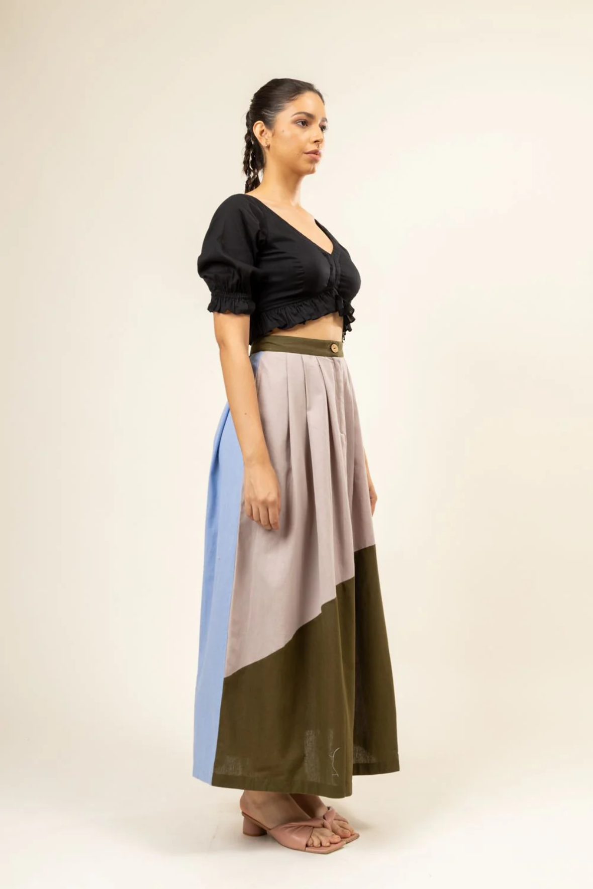 Irene Panelled Skirt