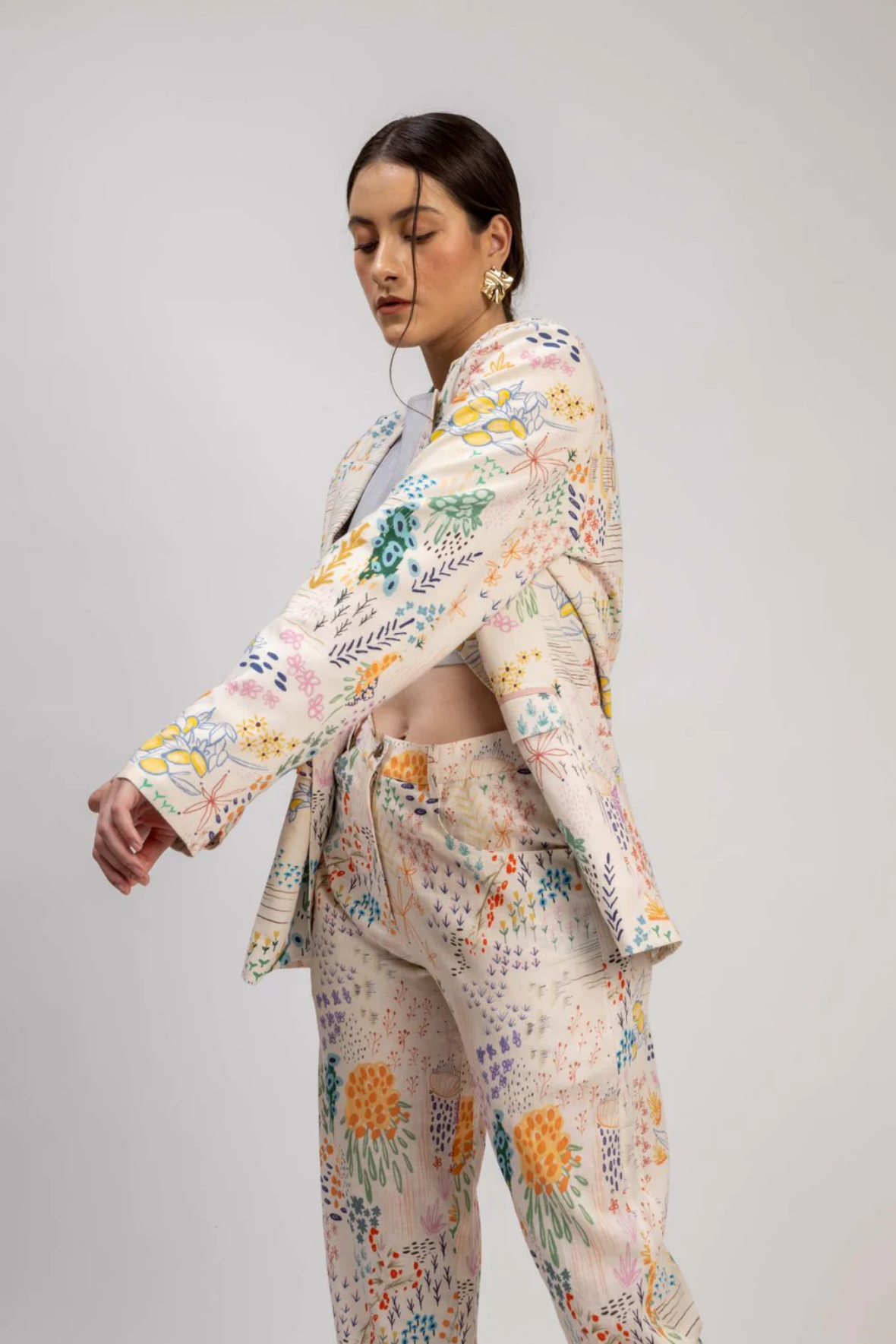 LIZA PRINTED BLAZER