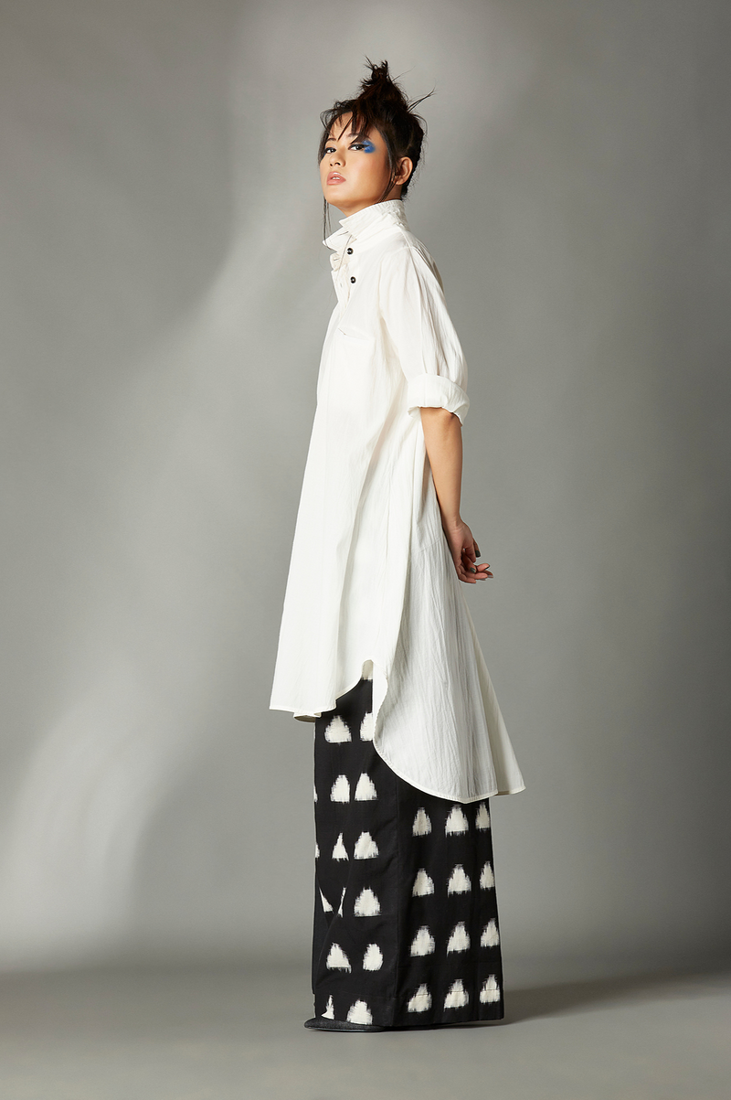 Ollie Shirt cotton by Chola in white color for women Worldwide