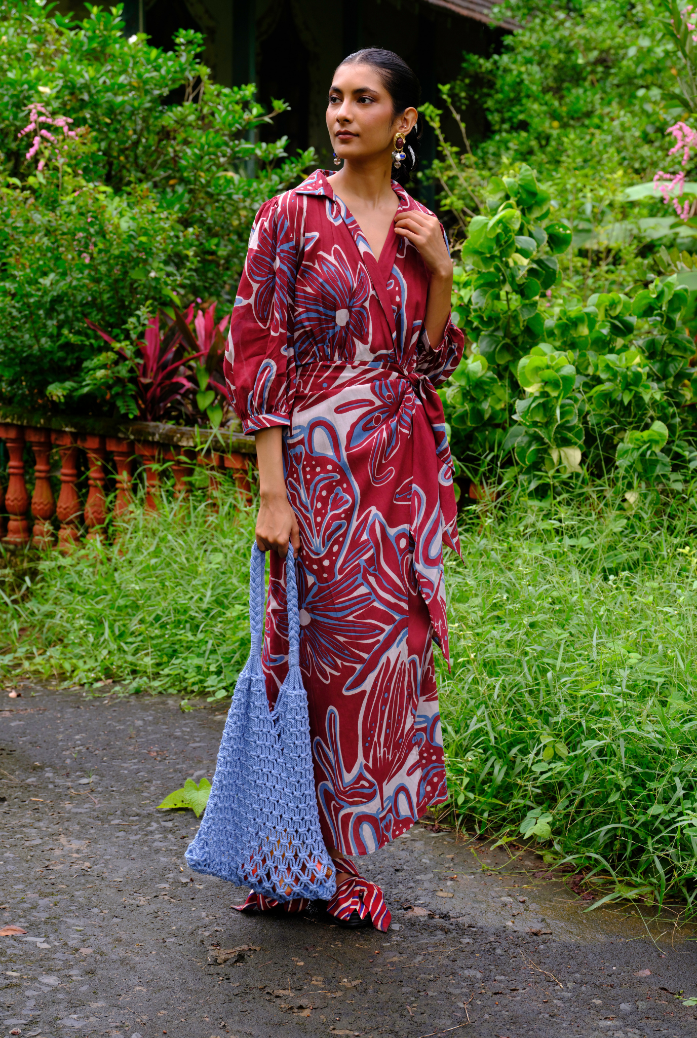 Myna Wrap dress