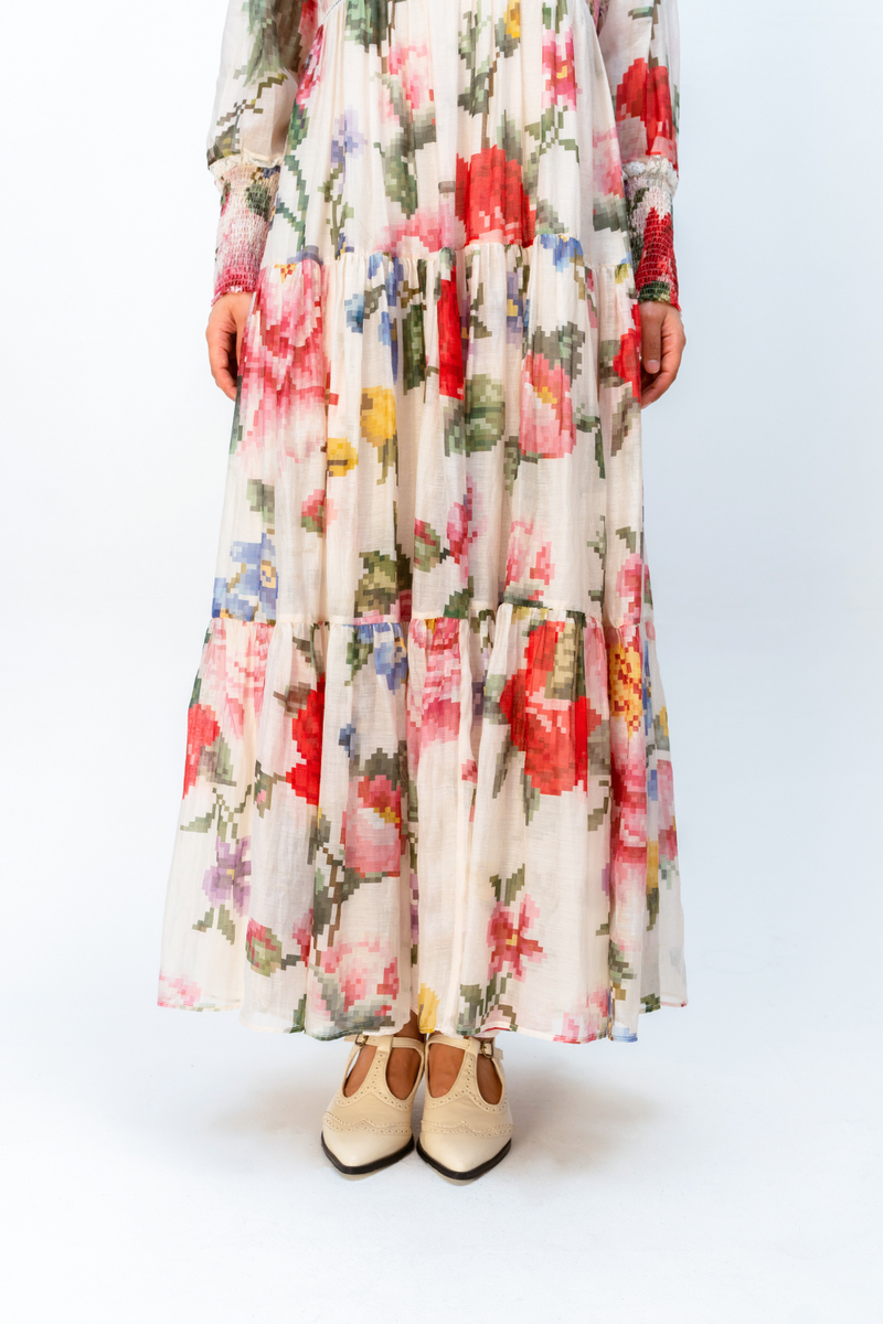 PINK SILENCE DRESS mul dress by Ode to Odd in multi for women Worldwide