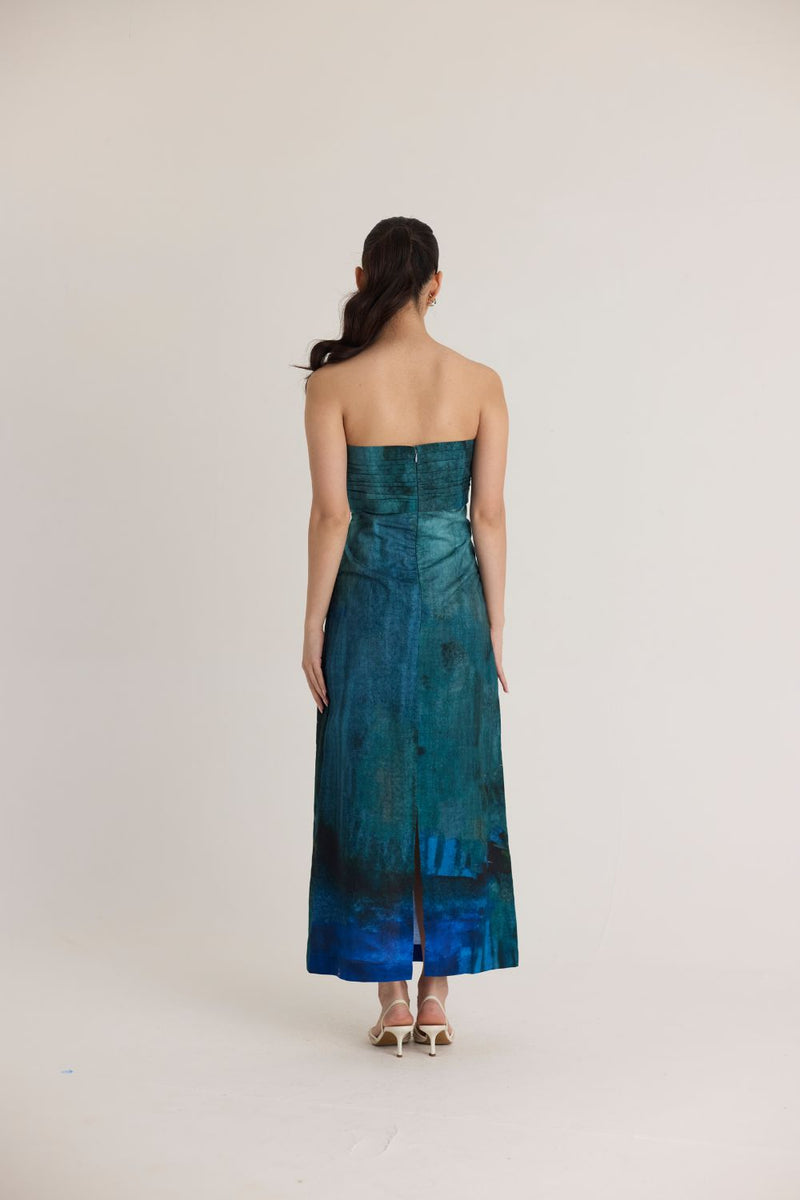 DILLY DALLY DRESS poplin by Yam in multi color for women Worldwide