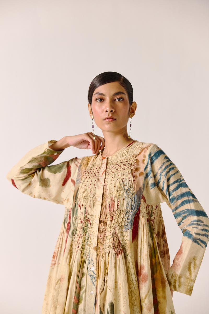 Frida Top - Abstract cotton by CORD for women Worldwide