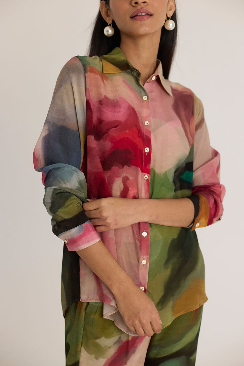 TILLY CO-ORD SET mul by Yam in multi color for women Worldwide
