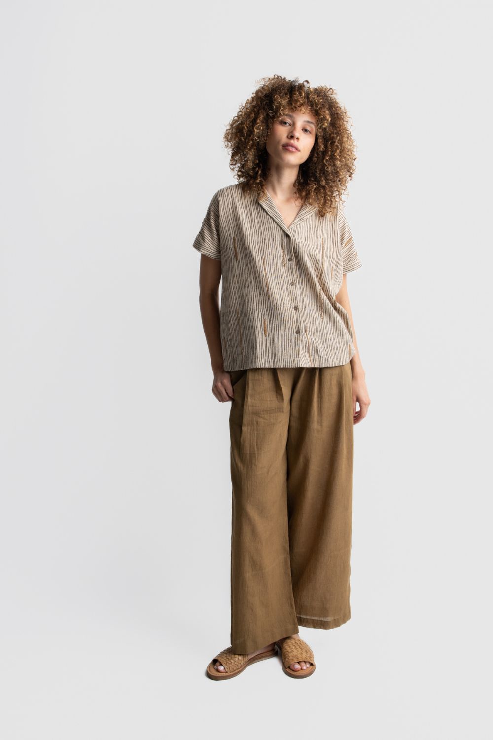 Relaxed Cotton Pants