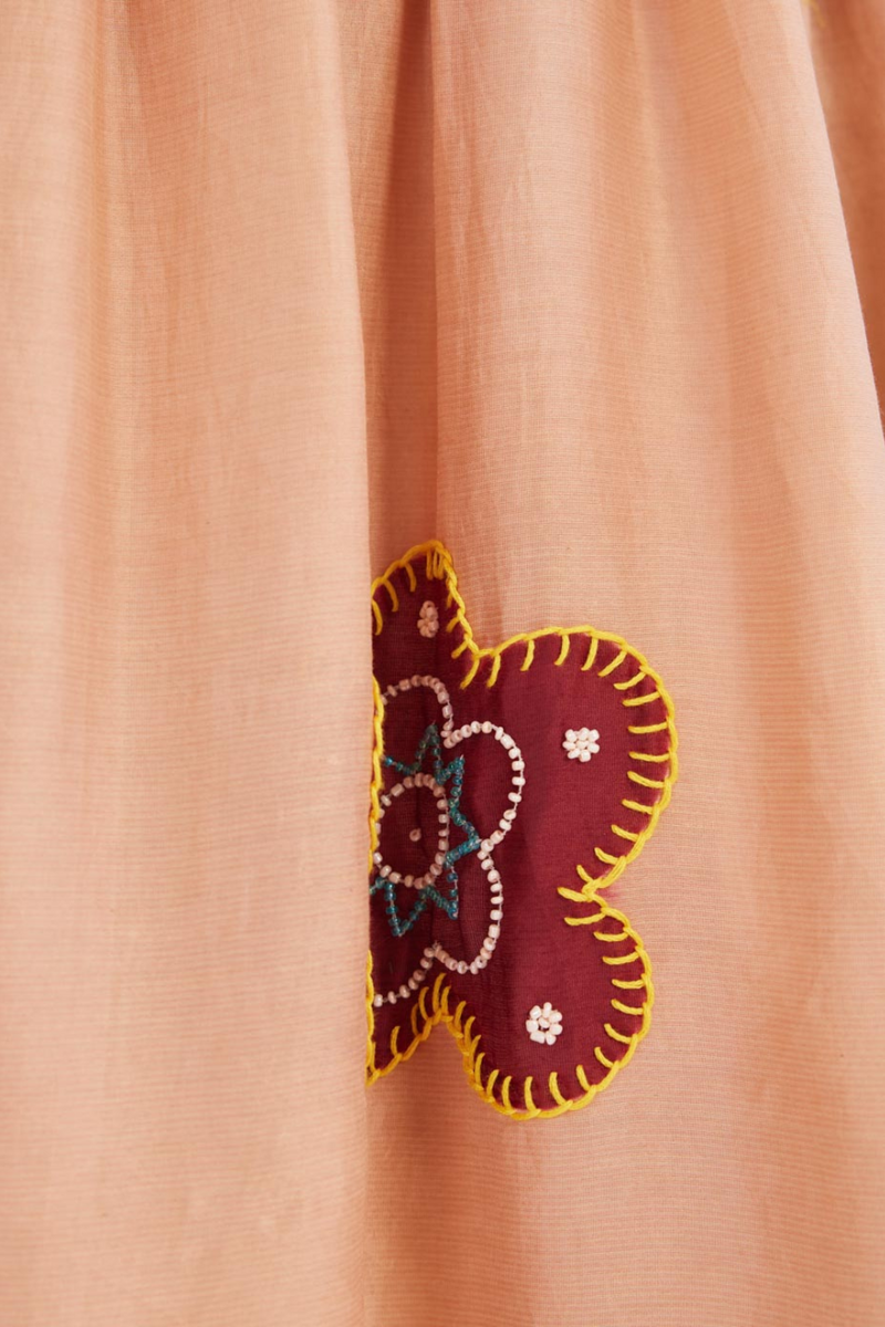 Nama Short Dress chanderi by JodiLife for women Worldwide