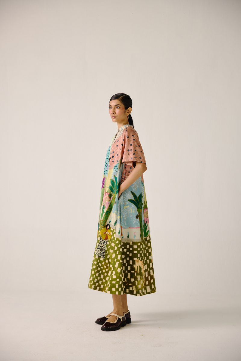 A-Line Long Dress - Alice cotton by CORD for women Worldwide