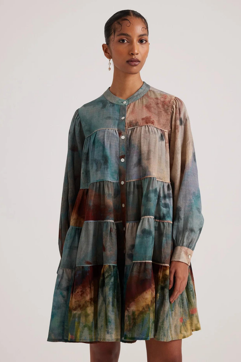 Tier Dress-Valley cotton by CORD for women Worldwide
