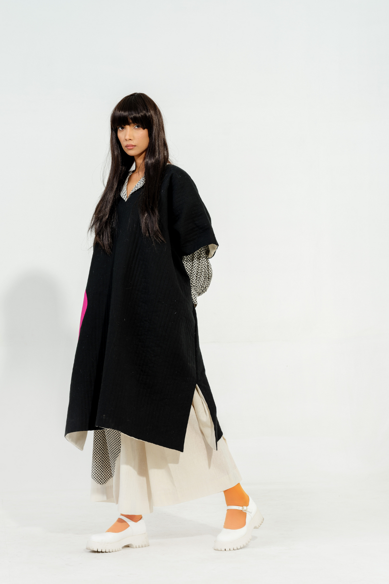 Bitter Orange Dress cotton matty dresses by Stoique in black, pink for women Worldwide
