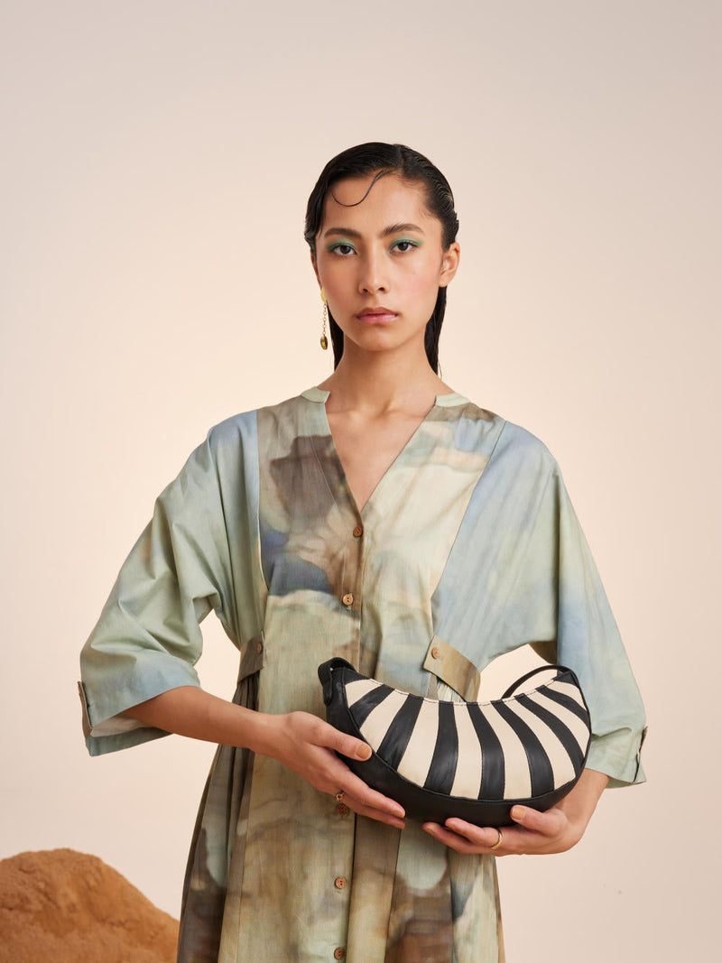 Button Down Dress-Alpine cotton Dress by CORD for women Worldwide