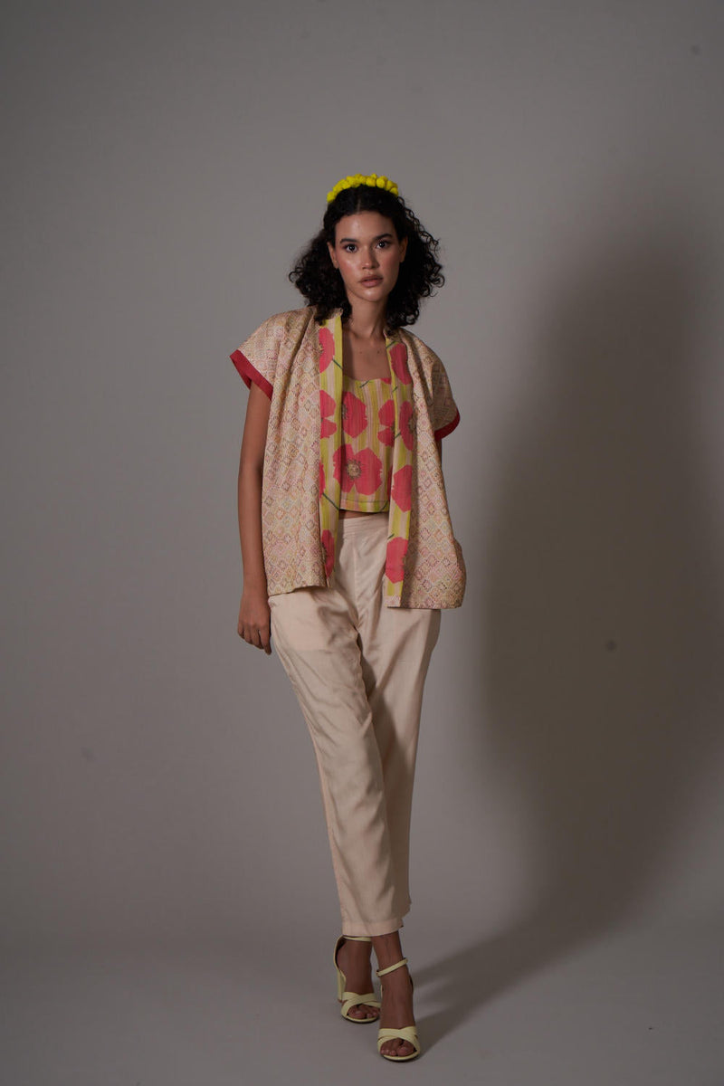 Yumika silk and mul cotton silk kurta set silk by Priti Prashant for women Worldwide