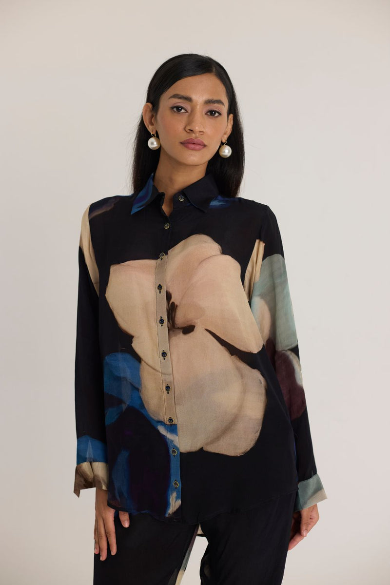 ROCCO CO-ORD SET by Yam in black color for women Worldwide
