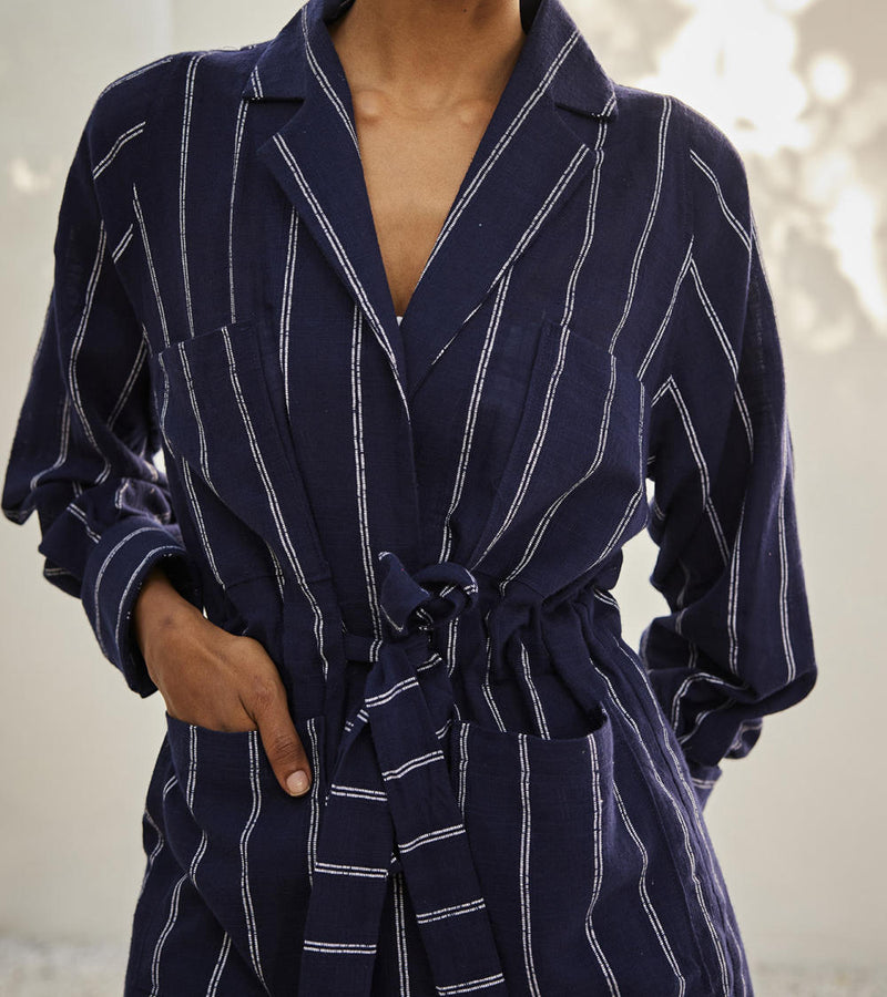Talk to me co-ord set Co-ord Set by Khara Kapas in blue for women Worldwide