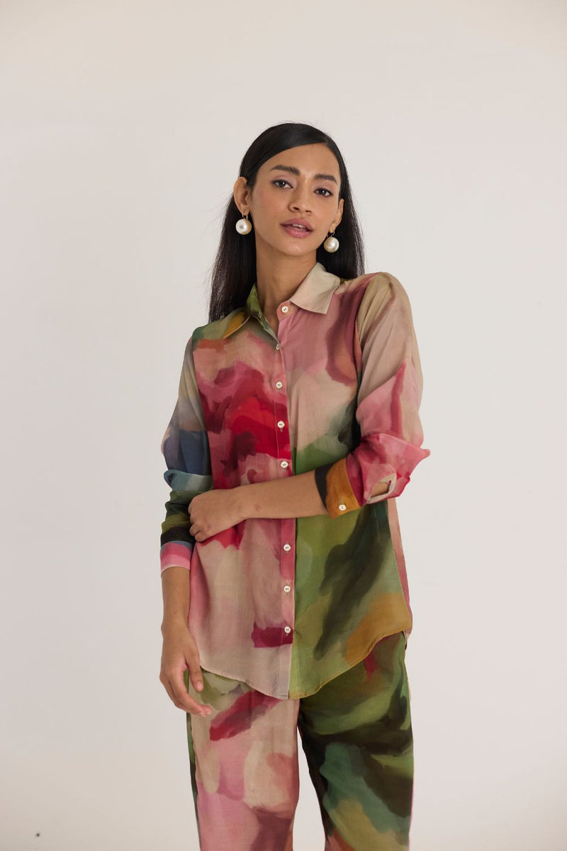 TILLY CO-ORD SET mul by Yam in multi color for women Worldwide