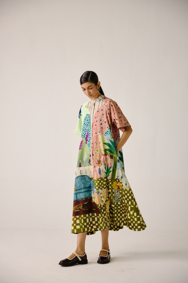 A-Line Long Dress - Alice cotton by CORD for women Worldwide