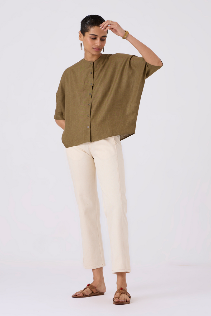 Diane High Rise Straight Fit Khadi Denim by The Summer House for women Worldwide