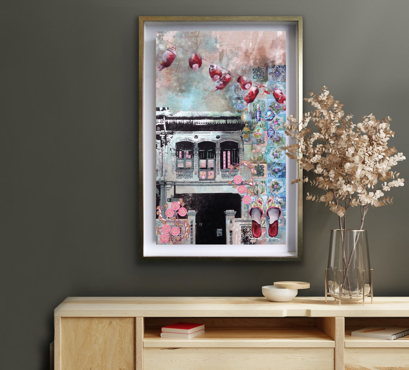 Peranakan Days Canvas Print